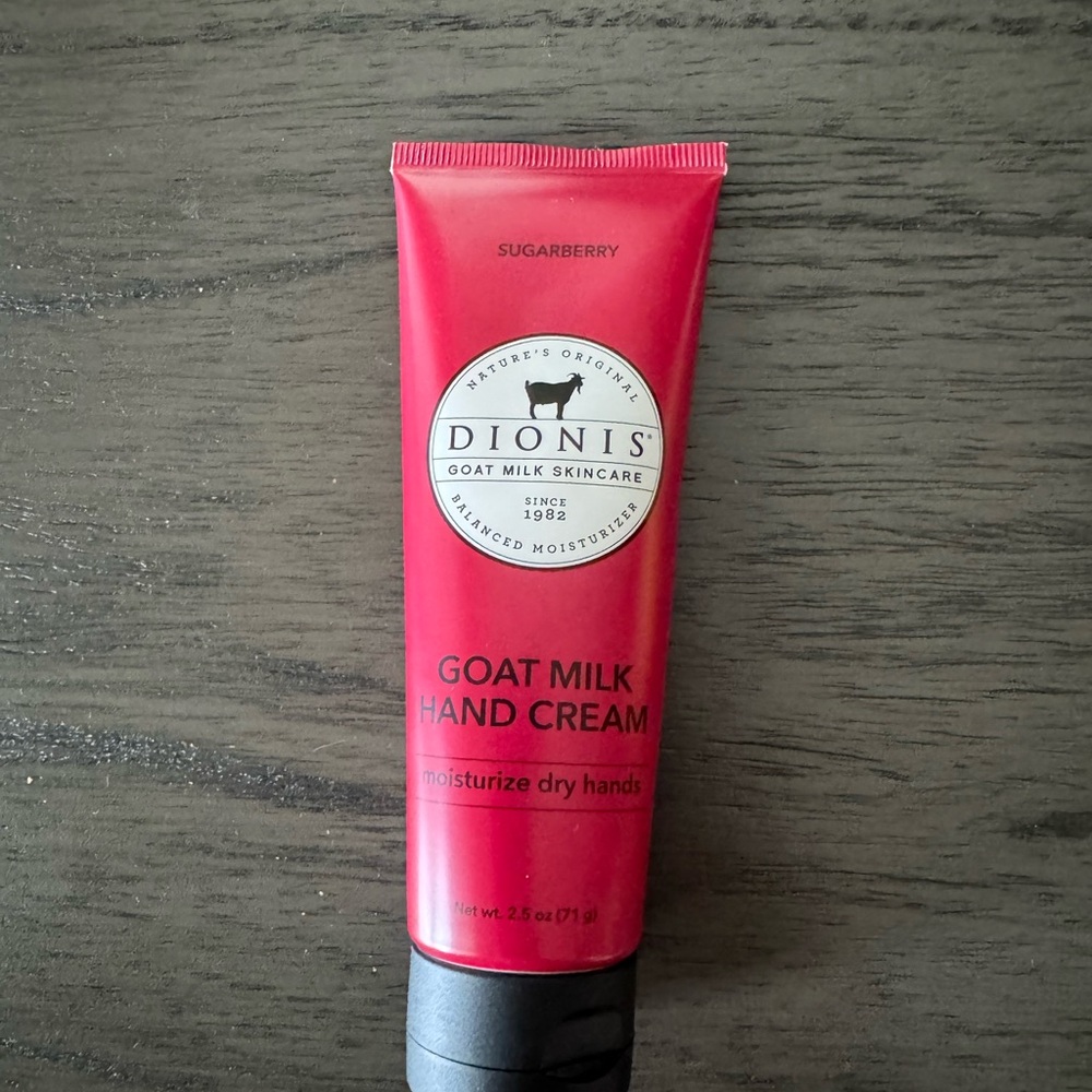 Dionis Goat Milk Hand Cream in Sugarberry
